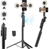 Uskeyvision UTK-02 70″ Auto Face Tracking Tripod with Remote and Light for $25.19
