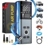 Vacasso 150PSI 20,000mAh Cordless Tire Inflator Air Compressor – $17.99