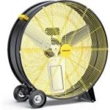 Vagkri 30″ 300W 3-Speed Metal Industrial Drum Fan for $109.99