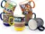 6-Pack of 14oz vancasso Bohemian Style Porcelain Coffee Mugs for $28