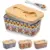 Vancasso 6.5″ Ceramic Butter Dish with Knife and Lid for $13.49