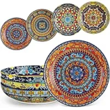 Vancasso 4-Piece Ceramic Salad and Pasta Bowls for $28.19