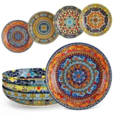 4-Piece Vancasso Porcelain Bohemian Serving Bowls for $28