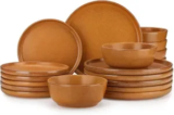 vancasso Zermatt 18-Piece Stoneware Dinnerware Set for $45