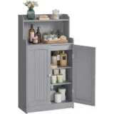 Vasagle Bathroom Storage Cabinet w/ 2 Doors & 2 Adjustable Shelves – $69.99 ($20 Off)
