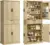 VASAGLE MAXE Collection 70.6″ Pantry Cabinet (Oak Beige) – $153