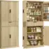 4-Pack Amada Homefurnishing Floating Wood Shelves (15.7″ x 5.9″) – $15
