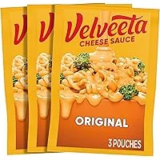Velveeta Original Cheese Sauce Pouches, 3-Count (12 oz Total) – $2.30 at Amazon