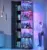 Versiontech 5-Tier 65.4″ Display Cabinet with Glass Doors and RGB Lights for $135.99