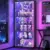 VersionTECH 71” 6-Tier Display Cabinet with Glass Doors and RGB Lights for $167.99
