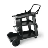 Vevor 3-Tier Heavy Duty Welding Cart with 360-Degree Swivel Wheels for $48.44