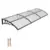 VEVOR 38″ x 117″ Transparent Exterior Door Awning for $76
