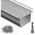 VEVOR 5-Inch Aluminum Leaf Filter Gutter Cover for $69.29