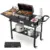 VEVOR Outdoor Grill Cart w/ 31″ x 17″ Tabletop – Black – $80