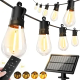 VGUXG 50′ Solar String Lights Now $8.99