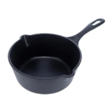 Victoria 2-Quart Cast Iron Saucepan for $13.99