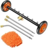 Vigrue 2-in-1 4000PSI Undercarriage Pressure Washer Attachment Kit for $42.99