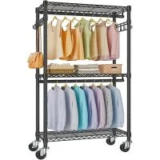 VIPEK R2 Medium Adjustable Rolling Clothes Rack for $49.99