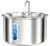 VIVIDORAMA 101oz Stainless Steel Pet Water Fountain for $14