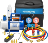 Vivohome 110V 1/3 HP 4CFM Single Stage Rotary Vane Air Vacuum Pump for $125.99
