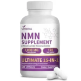 120-Count 15-in-1 Liposomal NMN Supplements Capsules for $17