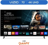 VIZIO 70″ 4K UHD LED Smart TV – $328 ($200 Off)