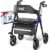 VOCIC Z21 Rollator Walker with Seat for Seniors – Now $69.99