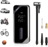 Vollyc 150PSI Portable Air Compressor Tire Inflator for $10.49