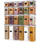 24-Piece Vtopmart Plastic Airtight Containers with Lids for $29