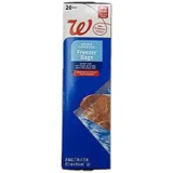 Walgreens 3-Pack Quart Freezer Bags – 20 Count for $2.79