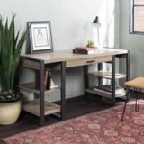 Walker Edison Industrial 4-Shelf Computer Desk with USB Port for $69.99