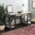 Walker Edison Industrial 4-Shelf Computer Desk with USB Port for $69.99