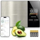Warmkey Smart Nutrition Food Scale with Nutritional Calculator App for $14.85