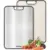 Washour M 16″ x 11″ 2-in-1 Titanium Cutting Board – $10.99