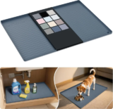 [Amazon US, 33% OFF] Waterproof Silicone Under Sink Mat 31” x 22” Shelf Liner for Kitchen and Bathroom – $9.97