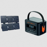 Wattbricks H100 Power Station with 30W Solar Panel for $39.99