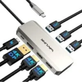 Wavlink 4K Triple Display Docking Station (2x HDMI, 1x DP) – $24.99 ($25 Off)