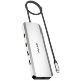 Dual 4K 10-in-1 USB-C Docking Station with 100W Power Delivery for $49.99