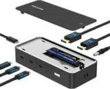 Wavlink USB4 130W 4K USB-C Docking Station with Cooling Fan for $99.99