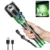 WdtPro 10000mAh Rechargeable Waterproof LED Flashlight with LCD for $16