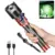 WdtPro 90000 Lumens Rechargeable LED Flashlight with LCD Display for $17