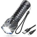 WdtPro EX4 2000-Lumen 4-LED Rechargeable Flashlight – $8.49 ($16.99 Original)
