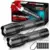 WdtPro SR2000 Pro LED Flashlight 2-Pack with 6 AAA Batteries for $4.49