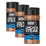 3-Pack of 2.5-Oz Weber Chicago Steak Seasoning for $5.14