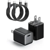 Wegear GaN III USB-C 30W Wall Charger with Cables – $9.99
