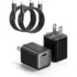 Orico 7-in-1 Travel Power Strip with Flat Plug & 4′ Extension Cord for $19.79