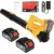 Wemars 21V Cordless Leaf Blower with Batteries and Charger for $24.99