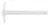 Westcott 12″ Plastic T-Square (JR-12) for $3.40