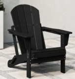 WestinTrends Malibu Outdoor Folding Adirondack Chair for $80