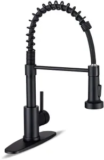 WEWE Kitchen Faucet with Pull Down Sprayer for $38
